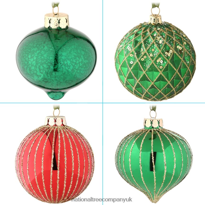 decoration | National Tree Company 20-Piece Christmas Tree Ornament Set Rural Homestead Collection F2L4F540